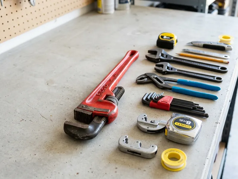 Professional plumbers in Blue Bell, PA equipped with top-tier tools for residential and commercial plumbing services.
